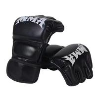 Rongsheng MMA Half-Finger Training Gloves juoda