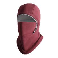 Cold-proof Balaclava Cycling Cap Fleece Ski Windproof Cap Warm Hat Mask  Winter juoda