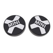 Ralis Papildomas LED Žibinto Dangtelis Priekinio Buferio Automobilio Aksesuarai Dangtelis MINI COOPER black X white Letter