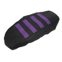 For SUR-RON Surron LB Light Bee S X Motocross Striped Soft Seat Cover PVC Black Red Blue Purple Anti-skid Covers Cushion New violetinė