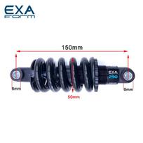 EXA Form 290 Dviračio Amortizatorius Galiniai Amortizatoriai 125 150 165 190mm Downhill CX MTB Kalnų Dviračiui Elektriniam Motoroleriui Motociklui 125mm Spring350lbs