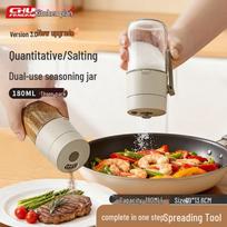 Glass Kitchen Seasoning Jar & Oil Bottle Set 3 dalių rinkinio spalva