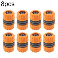 1/2 Garden Hose Connector Garden Hose Connector Garden Hose Repair Long-Lasting Pressure-Resistant For 1/2 Garden Hoses oranžinė
