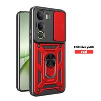 For Vivo Y400 Case Vivo Y400 Cover Vivo Y400 Magnetic Ring Holder Armor Phone Case Slide Camera Protect Back Cover vivo Y400