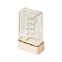 Eco-Friendly Soap Foaming Box Multifunctional Soap Dispenser Case No-wash Soap Foamer  Travel smėlis