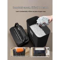 Deli Electric Mini Particle Cut Paper Shredder CN plug (adapter included) juoda spalva