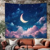 Dreamy Night Sky tapestry 75x100 juoda
