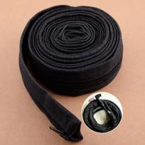 LETAOSK New Black Cloth TIG Torch Welding Gun Power Cable Cover Cowboy Zipper Jacket 3.6 Meter China Mainland