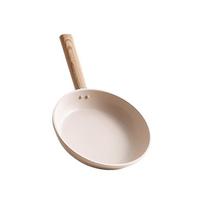 Joyoung Non-Stick Frying Pan, Wok, Stir-Fry Pan, Cooking Pan, Griddle, Compatible with Induction Cooker And Gas Stove, Small White Pan, 24cm balta