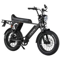 Electric Bicycle All Terrain Onemile P40 Pro 850W Motor 20  Fat Tire Adult Electric Bike 52V 19.2Ah Dual Hydraulic Brake Max Load 125Kg COC Certification juoda