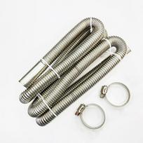 200CM Air Diesel Parking Heater Stainless Steel Exhaust Pipe Tube Gas Vent Hose for Eberspacher Webasto Car Heater Parts PYG-2m