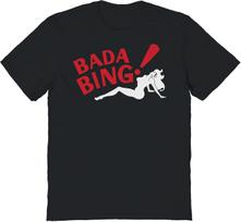 The Sopranos T Shirt for Men & Women Bada Bing Logo Black Graphic Crew Neck Short Sleeve Tee - TV Tshirts S įvairiaspalvis
