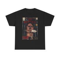 Silence Of The Office Graphic T Shirt Vintage Funny Retro Unisex Heavy Cotton  Unisex T-Shirt S įvairiaspalvis