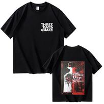 Summer Three-day Grace Human Body Album Graphic T-shirt for Trendy Men and Women 2025 Summer Pure Cotton 100% Printed T-shirt S įvairiaspalvis