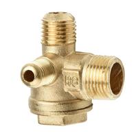 Air Pump Check Valve Cut-off Brass Thread connections Air Compressor Home Gold Easy installation Practical Useful China Mainland