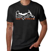 CAN AM SPYDER SILHOUETTE LOGO T-Shirt Cotton Graphic Tees Boys Whites Shirts Men S įvairiaspalvis