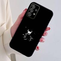 Game H-Hollow Knights Phone Case For Samsung S24,21,22,23,30,Ultra,20,Plus,Note,10,9,Black soft silicone case Samsung S25