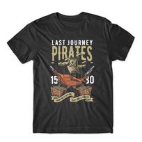 Pirate Ship T-Shirt Mens Womens Tees Top 100% Cotton Premium Tee NEW S