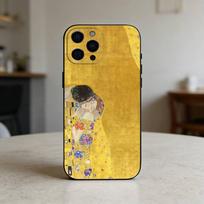 The Kiss G-Gustav Klimt P-Painting Phone Case For iPhone 17,16,15,14,13,12,11 Plus,Pro Max,SE4Soft Silicone Black Cover iPhone13PRO