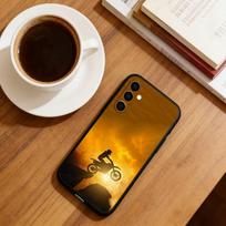 Dirt Bike Phone Case For Samsung Galaxy A73,A72,A71,A70,A53,A52,A51,Others Soft Black Cover Samsung a21s