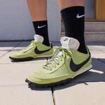 Nike Waffle Racer Atsitiktiniai Batai Unisex Švelnus Daigas Geltonas 41