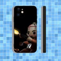 111XPANTIA Fuerza Regida Phone Case For iPhone 16,15,14,13,12,11,Pro,Max,Plus,X,XS,XR,SE,8,7,Mini,Soft Silicone Black Case iPhone13PRO