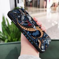 Roaring Dragon Phone Case For Xiaomi Poco F8 F7 X7 M6 X6 F6 M5 M5S F5 X5 F4 X4 M4 F3 X3 M3 Pro Ultra 4G 5G Liquid Silicone Cover Poco F8 Pro juoda
