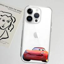 Cars L-Lightning M-McQueen Phone Case Soft Transparent Case For IPhone 17 16 15 14 13 12 11 Pro Max Mini Plus Shockproof Cover iphone16