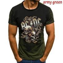 Summer Sale Short Sleeve Men's T-shirt DJ Rock Band Hip Hop 3d Print O-neck Casual Men's T-shirt S