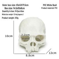 Popular Skull Series Terrarium Ornament for Snakes and Lizards - Fish Tank Scenery & Pet Hideout