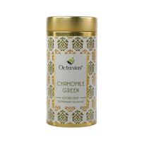 Octavius Chamomile Green Tea-|Superior Loose Leaf Flavour Experience |Loaded with Antioxidants | Calming & Soothing Tea| Enhances Mood & Cognition