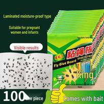 Savaime viliojanti lipni muselinė popieriaus lenta - Galingas vabzdžių gaudyklė ir uodų atbaidytojas namams 10 Sheets - 1 Bag