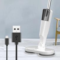 Electric Water Mop Cleaner Machine 360° Rotatable Spin Cleaning Mop Squeeze Wet and Dry Use Hand Push Household Floor Cleaning balta
