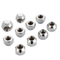 10 vnt. Aukštis 16 mm Ratų Veržlės M12x1.25, M12x1.5, M14x1.5, 1/2 -20 Priekabos Ratlankių Veržlės 21 mm Šešiakampės Ratlankių Veržlės M12x1.25