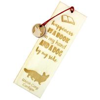 Cardigan Welsh Corgi - dog bookmark, personalized bookmark, dog gadget for Art-Dog brand readers