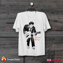 26 Chuck Berry Guitar Legend Rock N' Roll Retro Cool TShirt B239 Unisex T-Shirt M