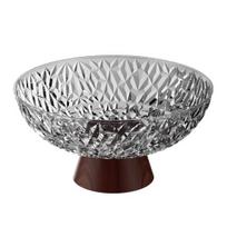 Fruit Bowl Snack Candy Tray Plastic Serving Tray for Snacks Nuts Candy Dried Fruit Plate Elegant Home Decor for Living Room Party Gifting