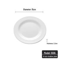 ZLIII A5 Food-Grade Melamine Round Plate 10 vnt. spalvų