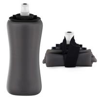Food Grade Silicone Foldable Water Bottle Lightweight Travel Foldable Cup  Fitness Training juoda