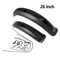 Bike Fenders Fat Tire Mud Guards Fender Set 26/20  x4.0 Mudguards For BMX Folding Snow E-Bike Bicycle MTB Cycling Accessories 26 inch