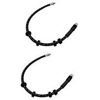 2Pcs Front Brake Hose Line For BMW E60 E61 E63 E64 F10 F11 34326767390 34326760909 juoda