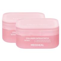 Mediheal Collagen Capsule Patch PDRN Retinol Gel Eye Mask Firming Skincare 60 Sheets Dual Pack