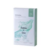 Mediheal Teatree x Cica Derma Synergy Wrapping Mask Calming Skincare 14 Sheets