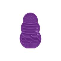 Pet Slow Feeder Mat Suction Bowl Non-Slip Lick Mat for Dogs and Cats to Reduce Anxiety and Boredom Interactive Feeding Dish One Size violetinė