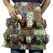 Multi Pocket Utility Apron Waterproof and Stain Resistant Durable Fabric Adjustable Waistband Suitable for Various Household and Outdoor Tasks One Size