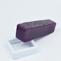 Natural 160.70 Ct Purple Tanzanite Raw Rough CERTIFIED Uncut Gemstone Free Gift 57.5 mm approx violetinė