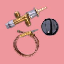 3/8'' LPG Propane Gas Fire Pit Safety Control Valve Kit Flame Failure Device Accessories New China Mainland