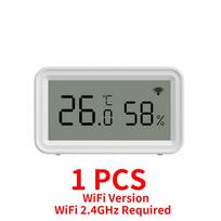 Tuya WiFi Sensor Wireless Humidity Temperature Monitor Smart Home Compatible with Smart Life Google Assistant and Alexa WiFi Version