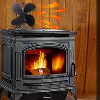 Wood Stove Fan Heat Powered Burning Stove Fan Fireplace Blower Heat Powered Warm Air Circulating Blower Sturdy Wood Log Burner United States