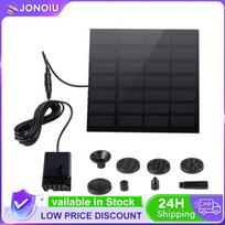 Solar Powered Water Fountain Pump with Multiple Nozzles Solar Fountain Water Pump for Bird Bath Small Pond Garden and Lawn China Mainland